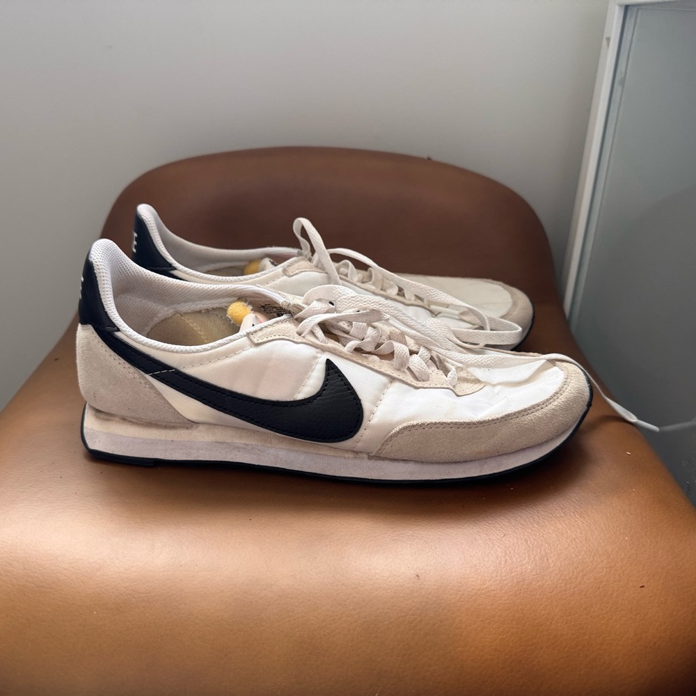 Nike white and Black Retro Sneakers